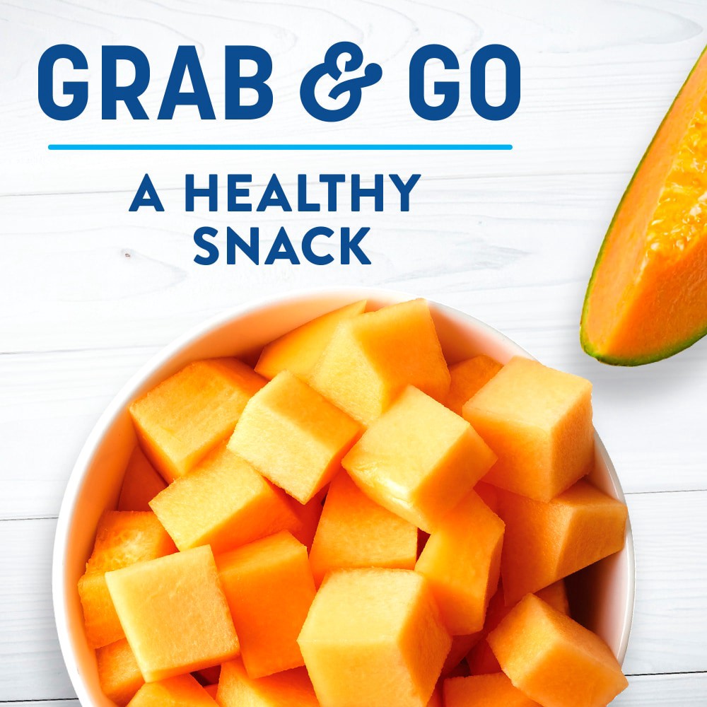 slide 4 of 4, Fresh Cut Cantaloupe, 16 oz