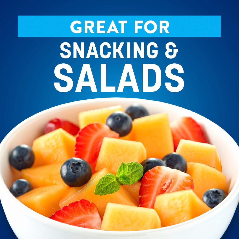 slide 3 of 4, Cantaloupe Chunks, 24 oz