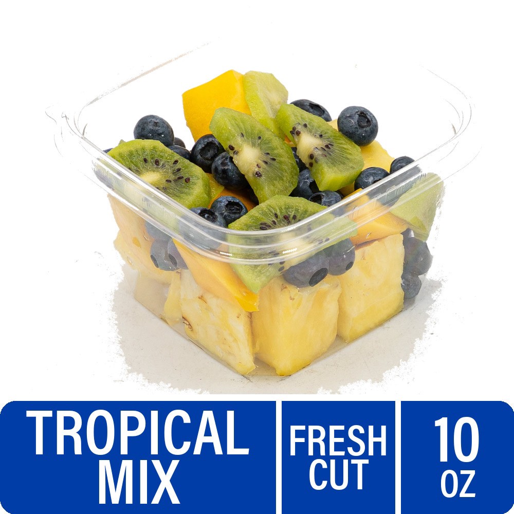 slide 2 of 4, Fresh Cut Tropical Fruit Mix, 16 oz