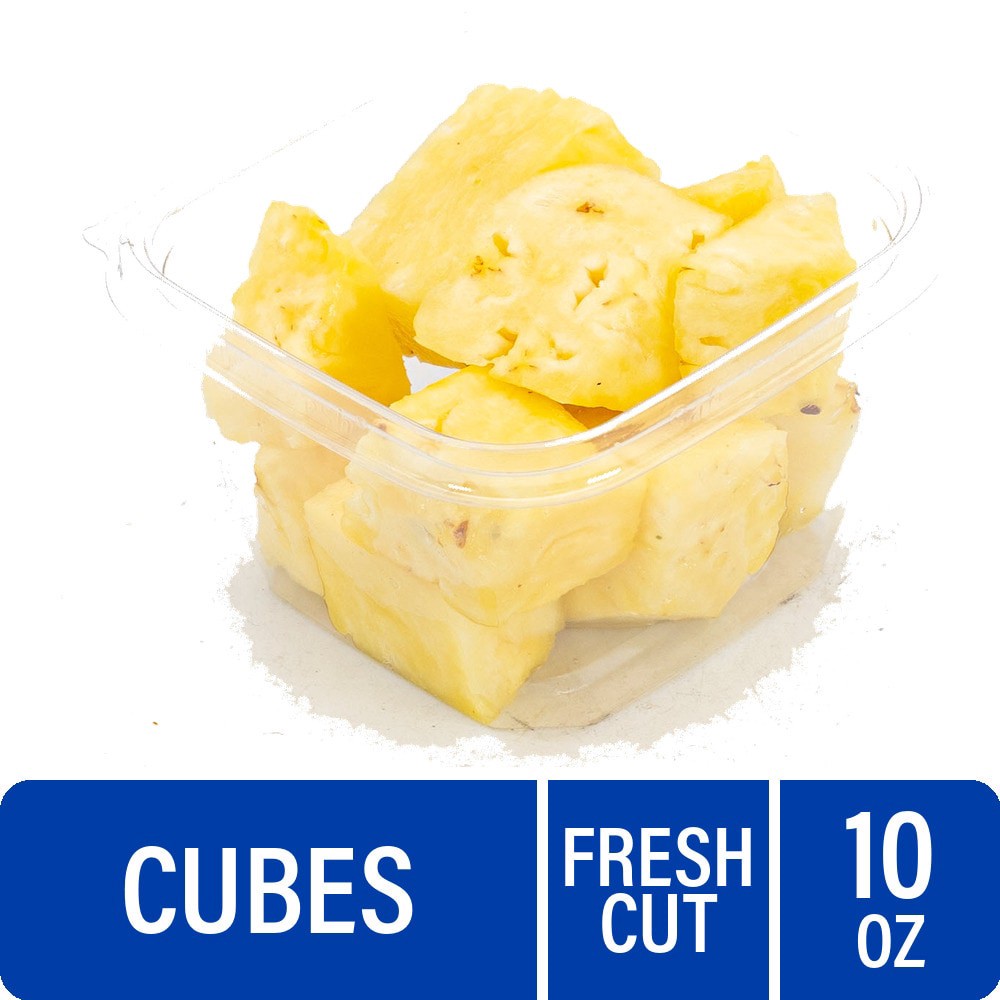 slide 4 of 4, Fresh Cut Pineapple, 10 oz
