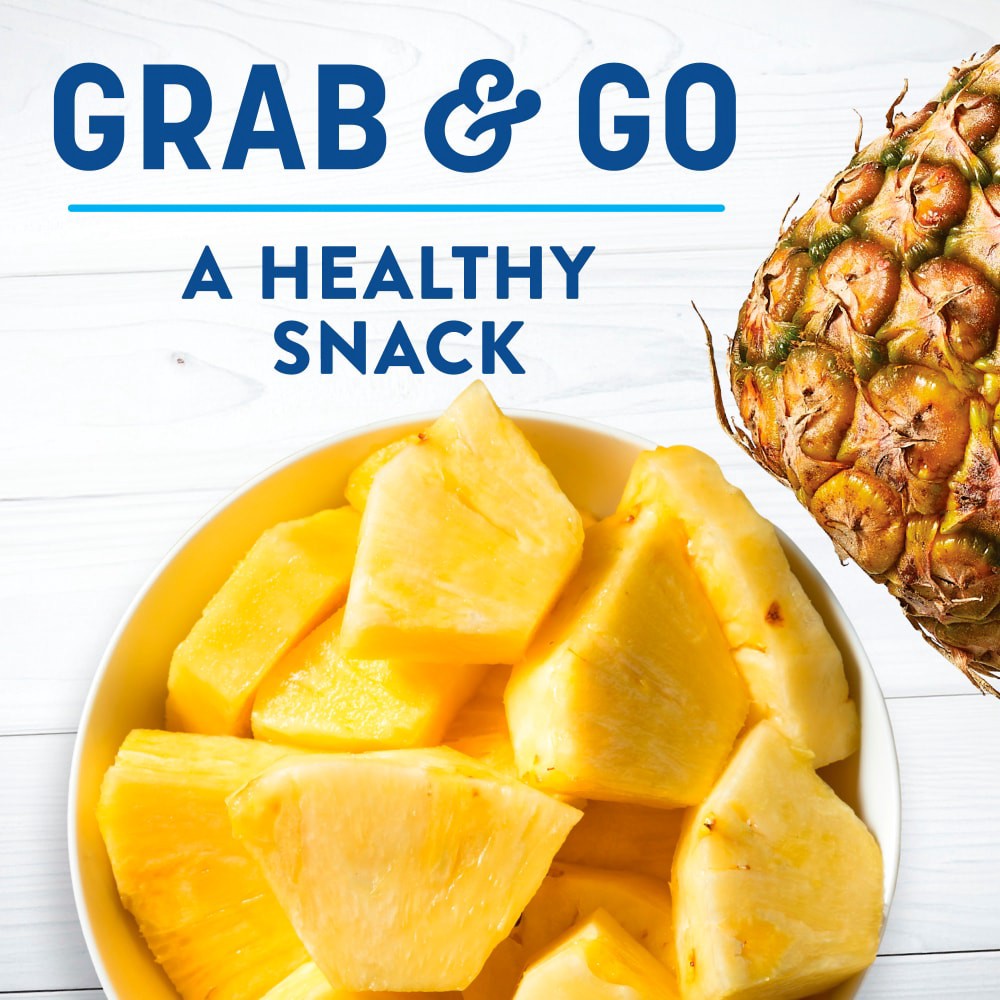 slide 3 of 4, Fresh Cut Pineapple, 10 oz