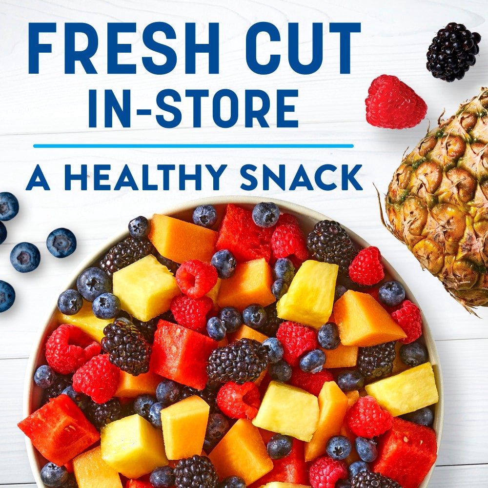 slide 2 of 3, Fresh Cut Mixed Fruit Bowl With Melons And Berries, 48 oz