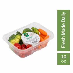 Fresh Cut Carrot Broccoli Tomato Ranch