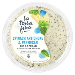 La Terra Fina Spinach Artichoke & Parmesan Dip & Spread 10 oz