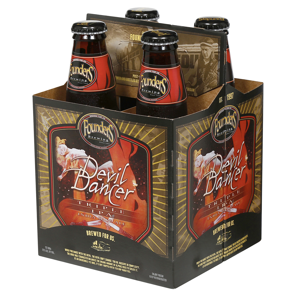 slide 3 of 6, Founders Brewing Co. Limited-Edition Devil Dancer Triple IPA, 1 ct