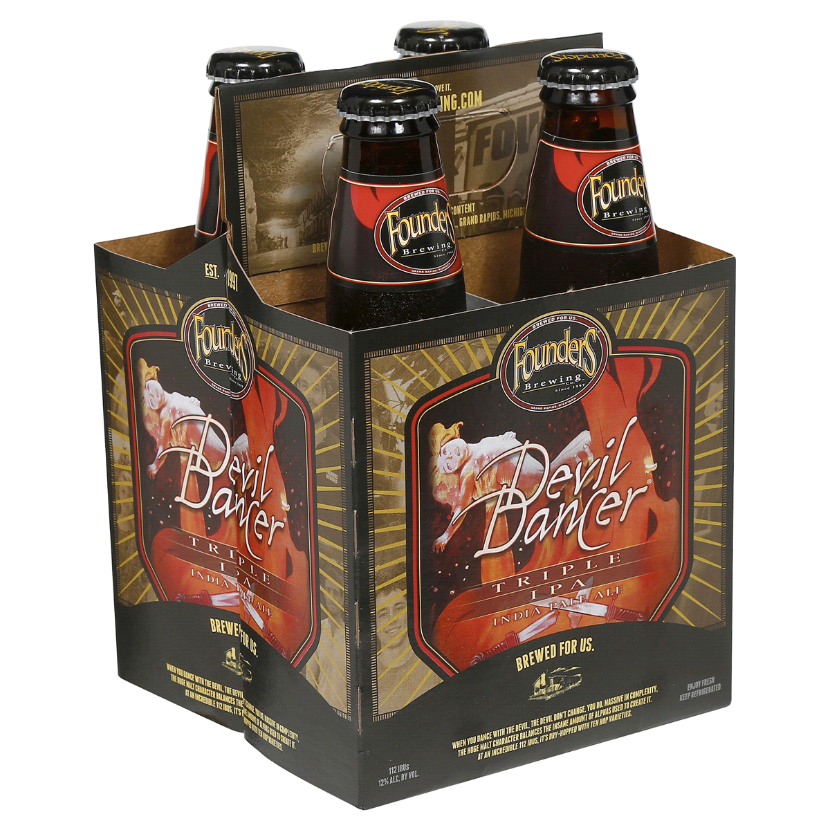 slide 2 of 6, Founders Brewing Co. Limited-Edition Devil Dancer Triple IPA, 1 ct