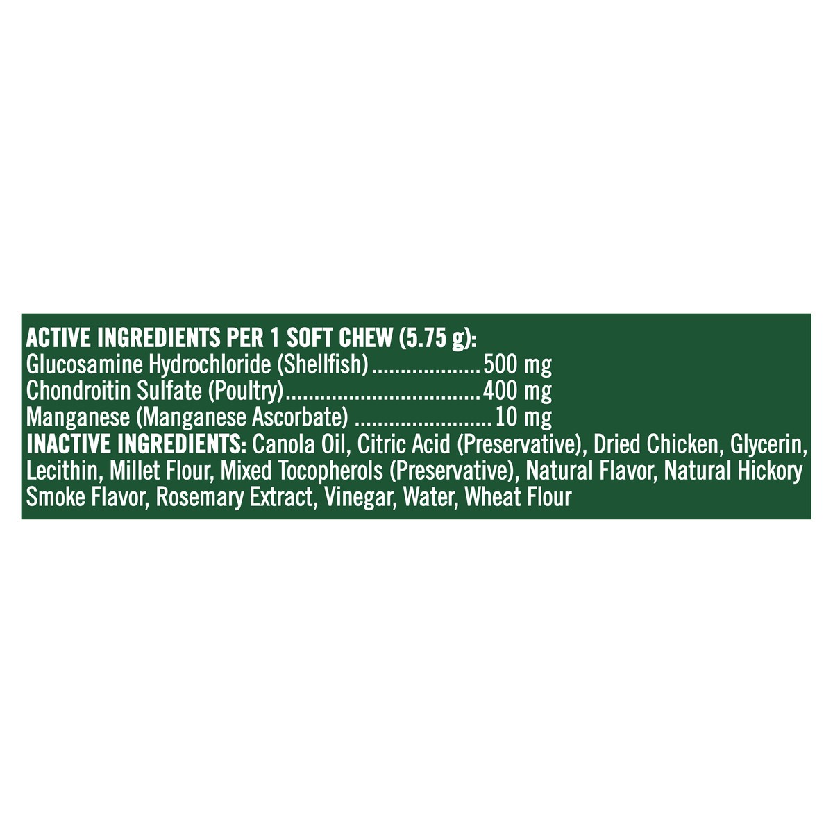 slide 3 of 13, Greenies Hip & Joint Chicken Flavor Supplements 30 ea, 30 ct