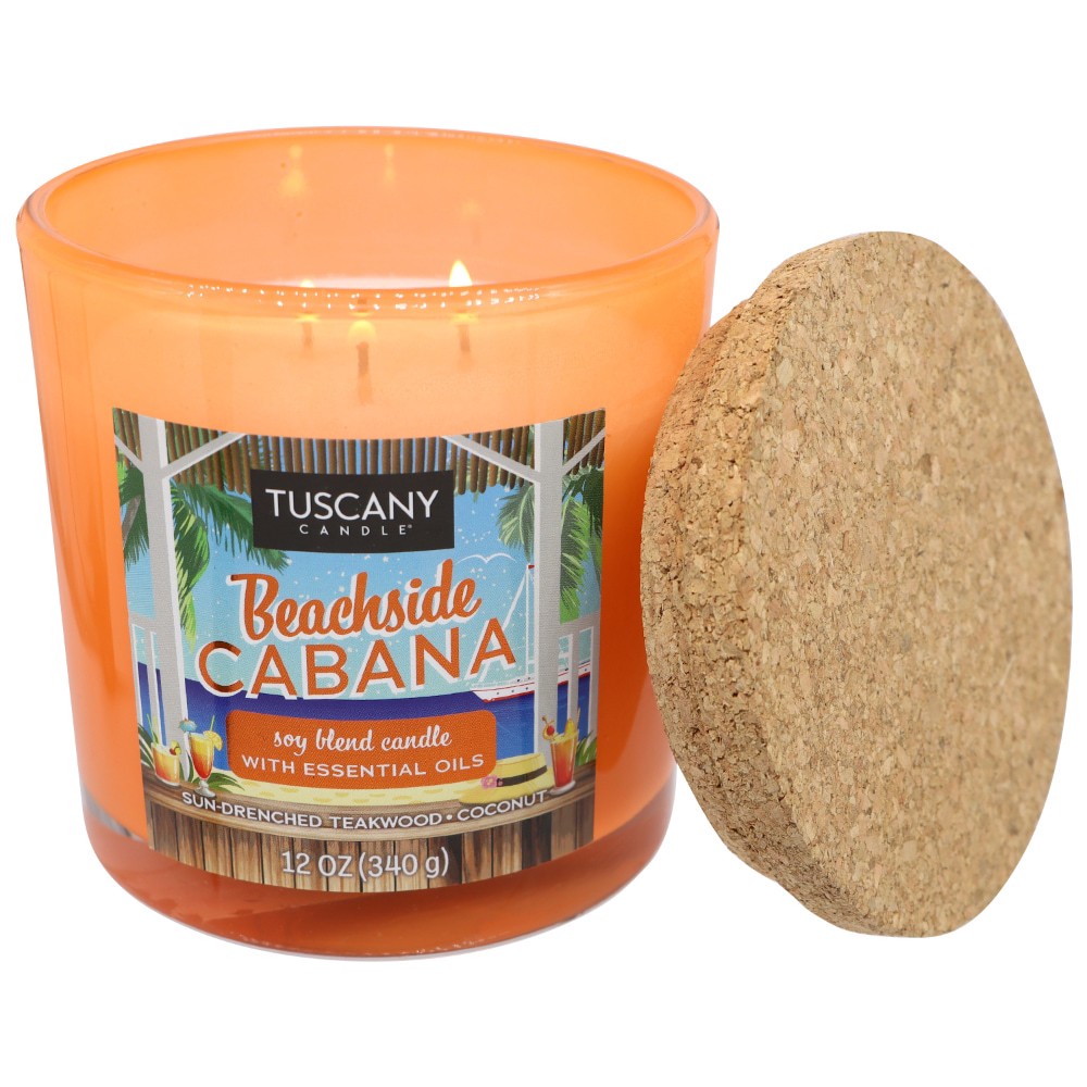 slide 2 of 2, Tuscany Limited Edition Beachside Cabana Scented Jar Candle, 1 ct