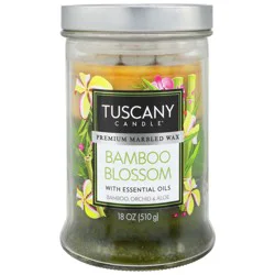Tuscany Candle® Triple Pour Jar Candle Bamboo Blossom Scented