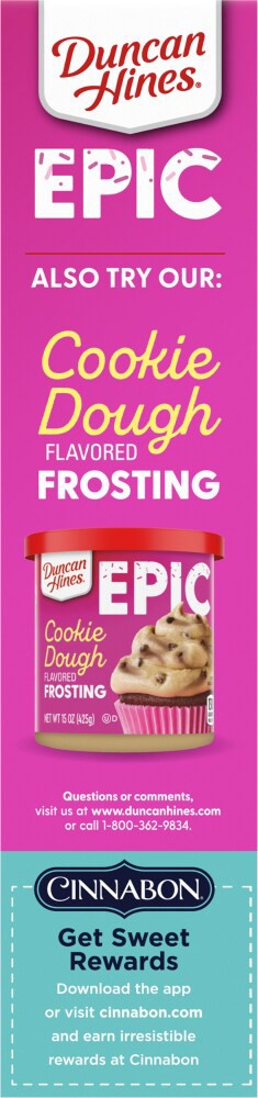 slide 3 of 5, Duncan Hines Epic Cinnabon Bakery Inspired Muffin Kit, 32.34 oz., 1 ct