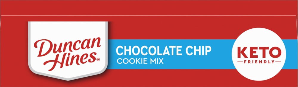 slide 8 of 10, Duncan Hines Keto Friendly Chocolate Chip Cookie Mix 8.8 oz, 8.8 oz