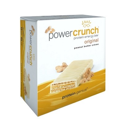 slide 1 of 1, Power Crunch Peanut Butter Creme Protein Energy Bars , 5 ct; 1.4 oz