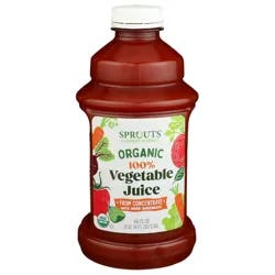 Sprouts Organic Vegetable Juice