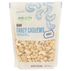 Sprouts Raw Fancy Cashews
