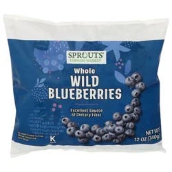 Sprouts Frozen Whole Wild Blueberries