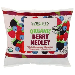 Sprouts Frozen Organic Berry Medley