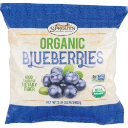 Sprouts Frozen Organic Frozen Blueberries