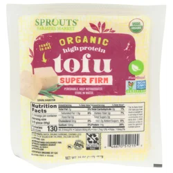 Sprouts Organic High Protein Super Firm Tofu