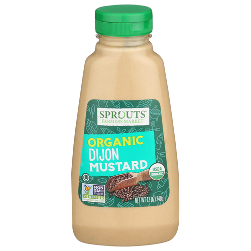 slide 1 of 1, Sprouts Organic Dijon Mustard, 12 oz