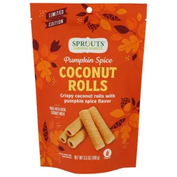 Sprouts Pumpkin Spice Coconut Rolls