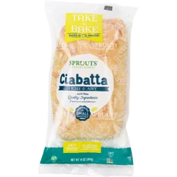 Sprouts Take & Bake Ciabatta Bread