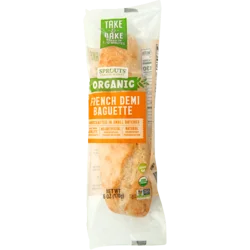 Sprouts Organic Take & Bake French Demi Baguette