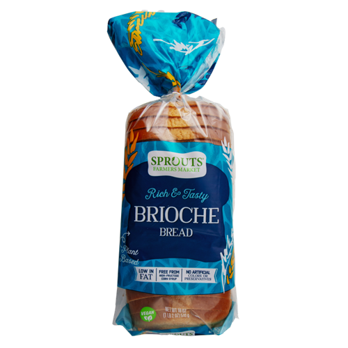 slide 1 of 1, Sprouts Brioche Bread, 18 oz