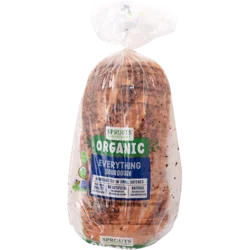 Sprouts Organic Everything Sourdough Bread