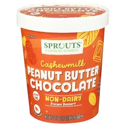 Sprouts Peanut Butter Chocolate Cashew Milk Non-Dairy Frozen Dessert