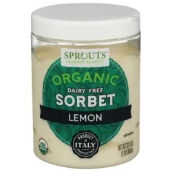 Sprouts Organic Lemon Dairy Free Sorbet