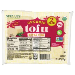 Sprouts Organic Extra Firm Tofu 2 Pack