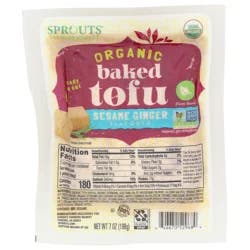 Sprouts Organic Ginger Sesame Tofu