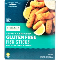 Sprouts Breaded Gluten Free Fish Sticks