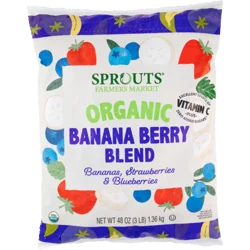 Sprouts Organic Banana Berry Fruit Blend