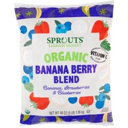 Sprouts Organic Banana Berry Fruit Blend