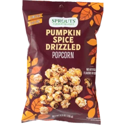 Sprouts Pumpkin Spice Drizzled Popcorn