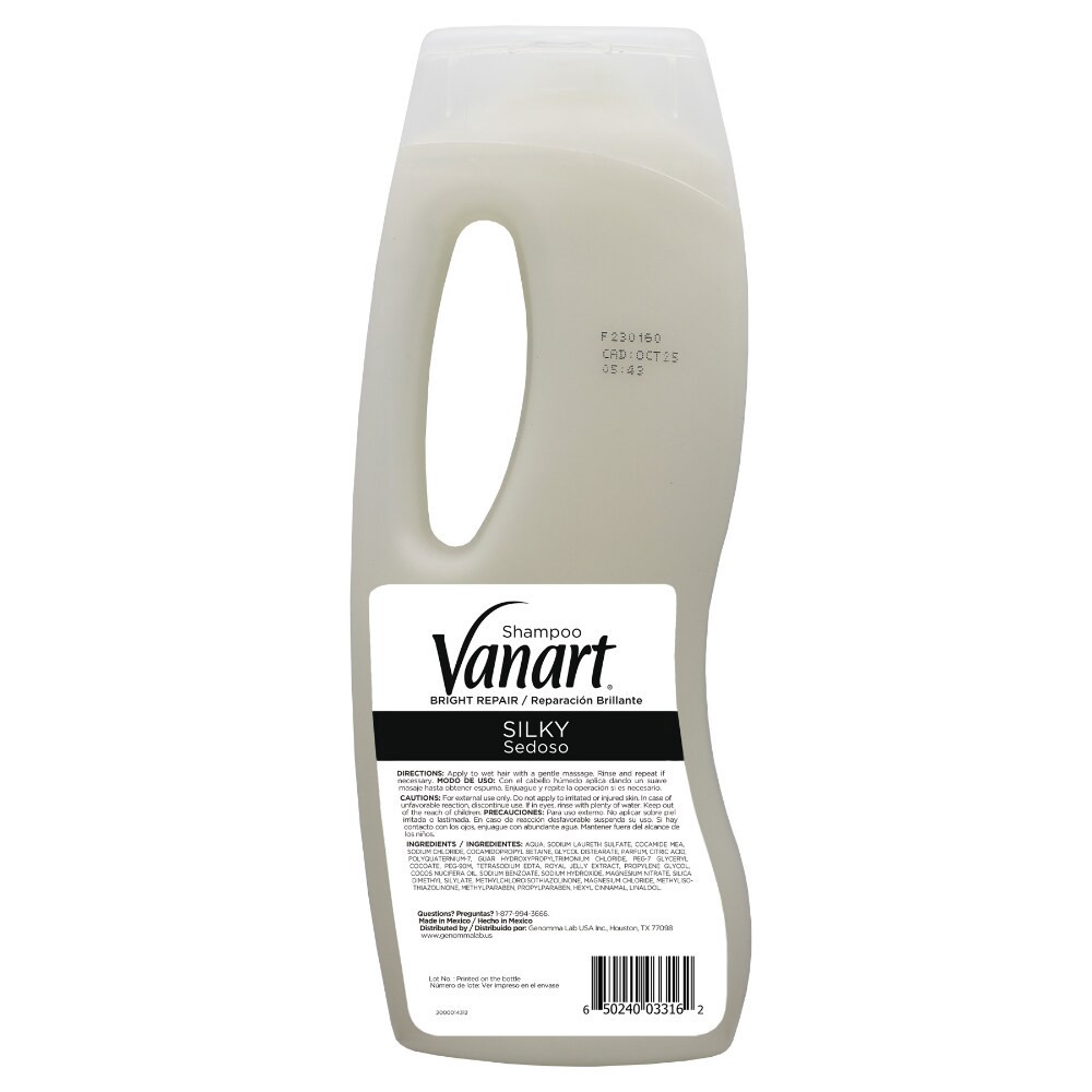 slide 2 of 2, Vanart Honey Shampoo, 25 fl oz