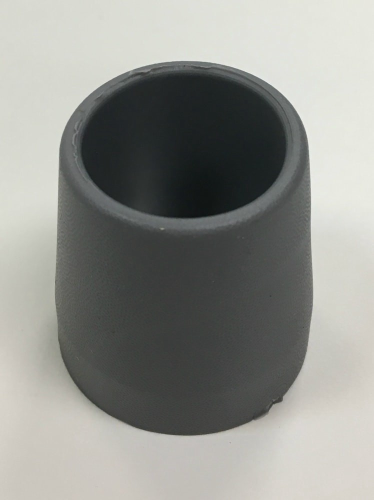 slide 2 of 2, Nova Grey 2 Pack Folding Walker Tips, 1 ct