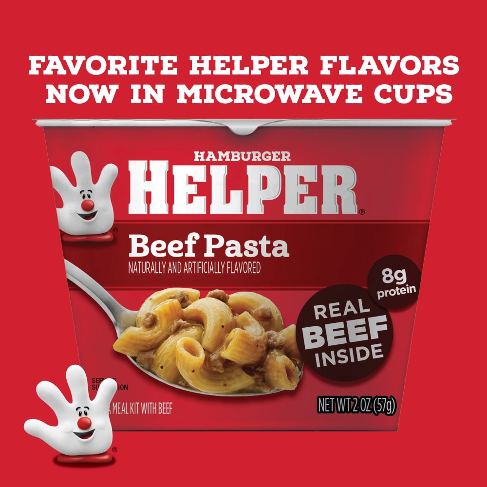 slide 5 of 6, Hamburger Helper Beef Pasta Cup - 2 oz, 2 oz
