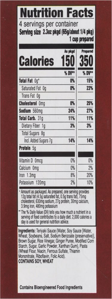 slide 3 of 3, Hamburger Helper® Deluxe Sweet & Savory Teriyaki Pasta Meal Kit, 9.2 oz