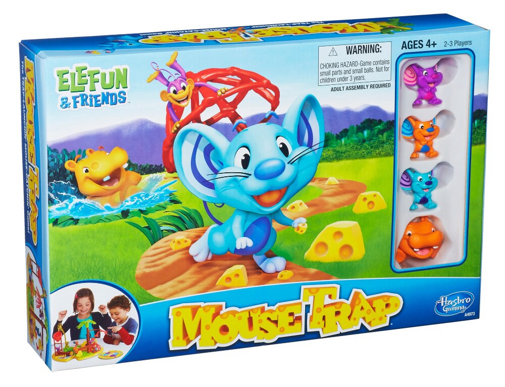 slide 2 of 4, Hasbro Elefun And Friends Mouse Trap Game, 1 ct