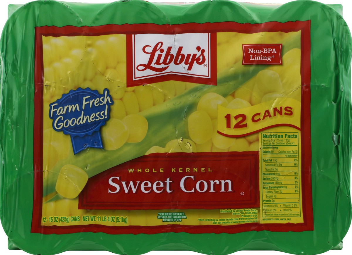 slide 2 of 4, Libby's Whole Kernel Sweet Corn, 180 oz