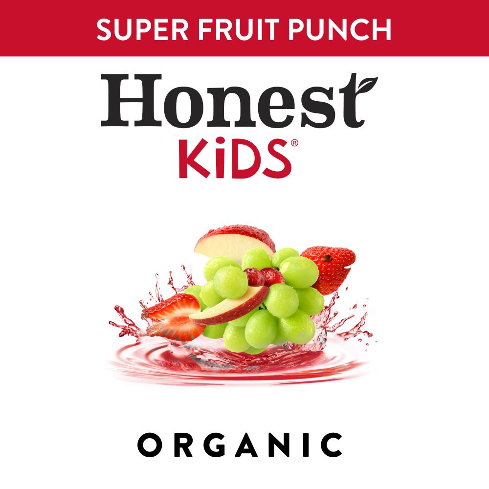 slide 6 of 6, Honest Kids Super Fruit Punch Cartons, 6 fl oz, 8 Pack, 8 ct; 6 oz