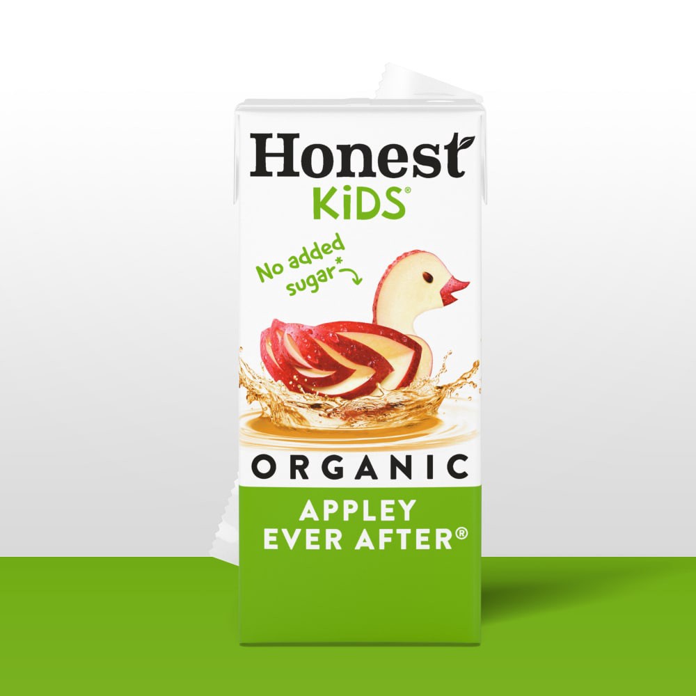 slide 2 of 4, Honest Kids Appley Ever After Cartons, 6 fl oz, 8 Pack, 8 ct
