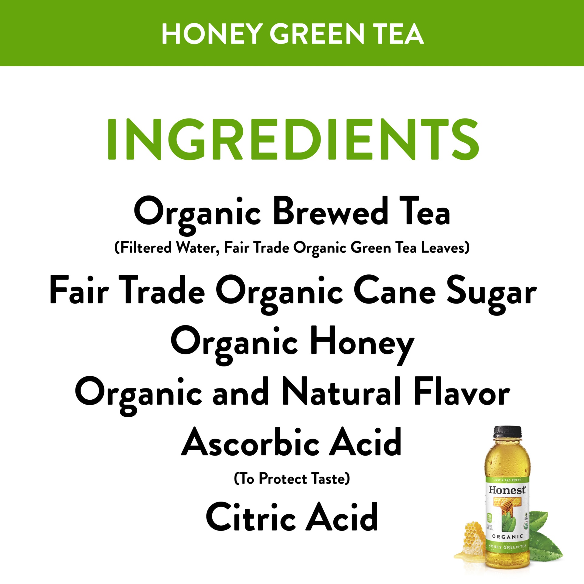 slide 6 of 19, Honest Tea Honey Green Tea, 16.9 oz