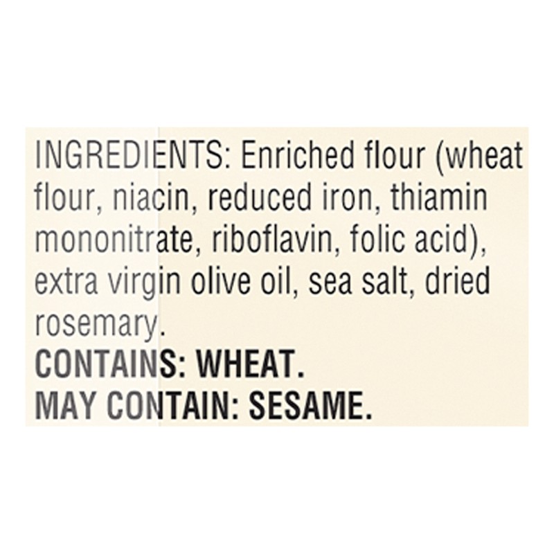 slide 2 of 5, La Panzanella Rosemary Lapazena Crackers, 3 oz