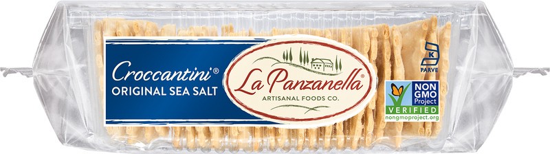 slide 4 of 5, La Panzanella Original Lapanzena Mini Crackr, 3 oz