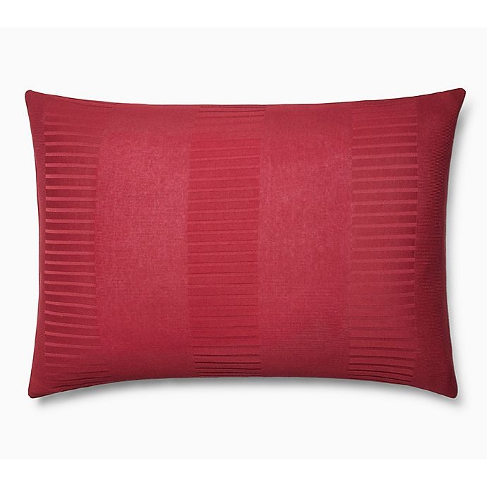 slide 1 of 1, Calvin Klein Steve King Pillow Sham - Burgundy, 1 ct