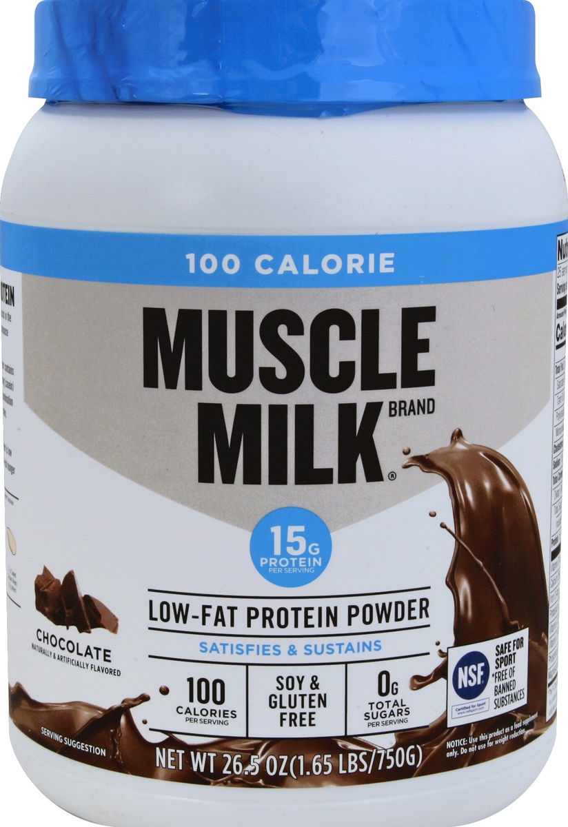 slide 2 of 2, Muscle Milk Protein Powder, 26.5 oz