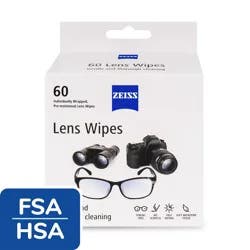 Zeiss Lens Wipes 60 ea